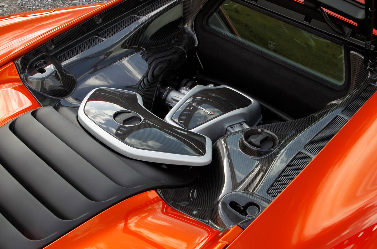 McLaren 12C - car of the decade - engine