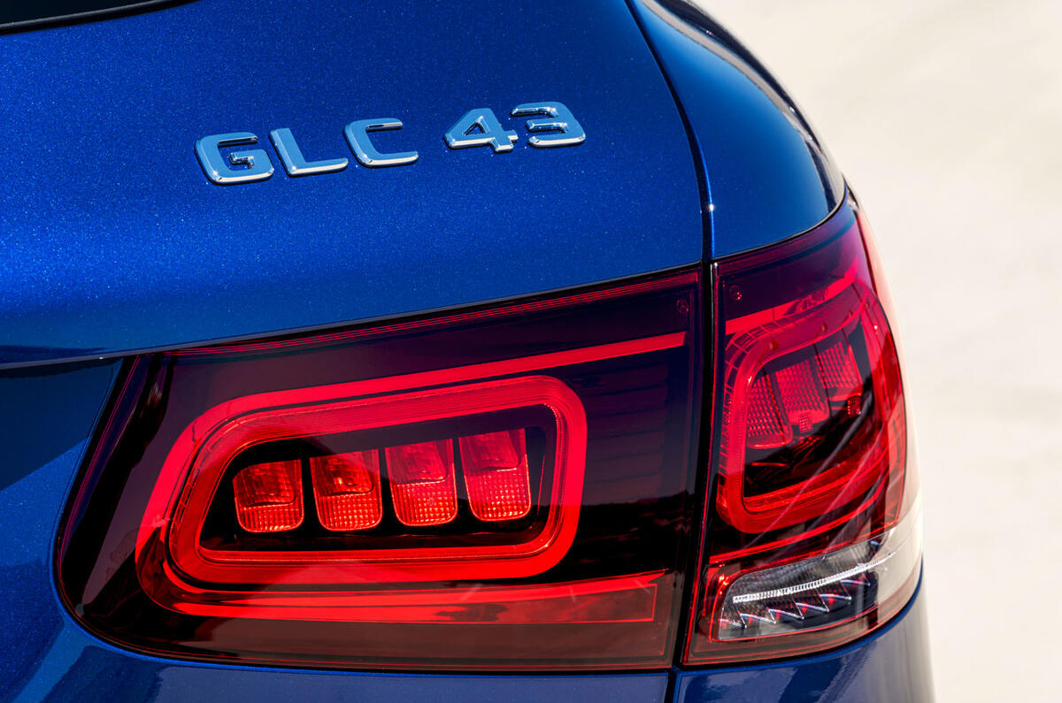 Mercedes-AMG GLC43 2019 official debut - rear lights