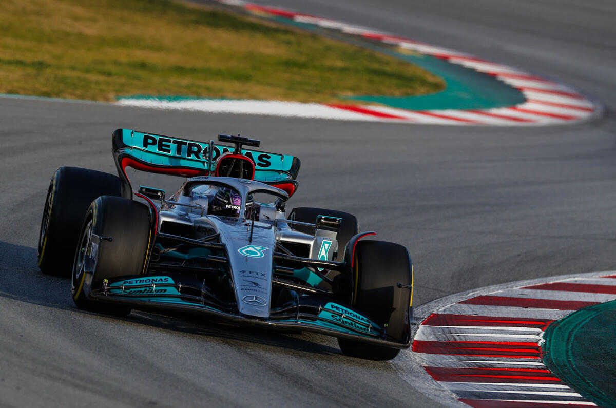 96 Mercedes F1 2022 corner 96 Mercedes F1 2022 corner