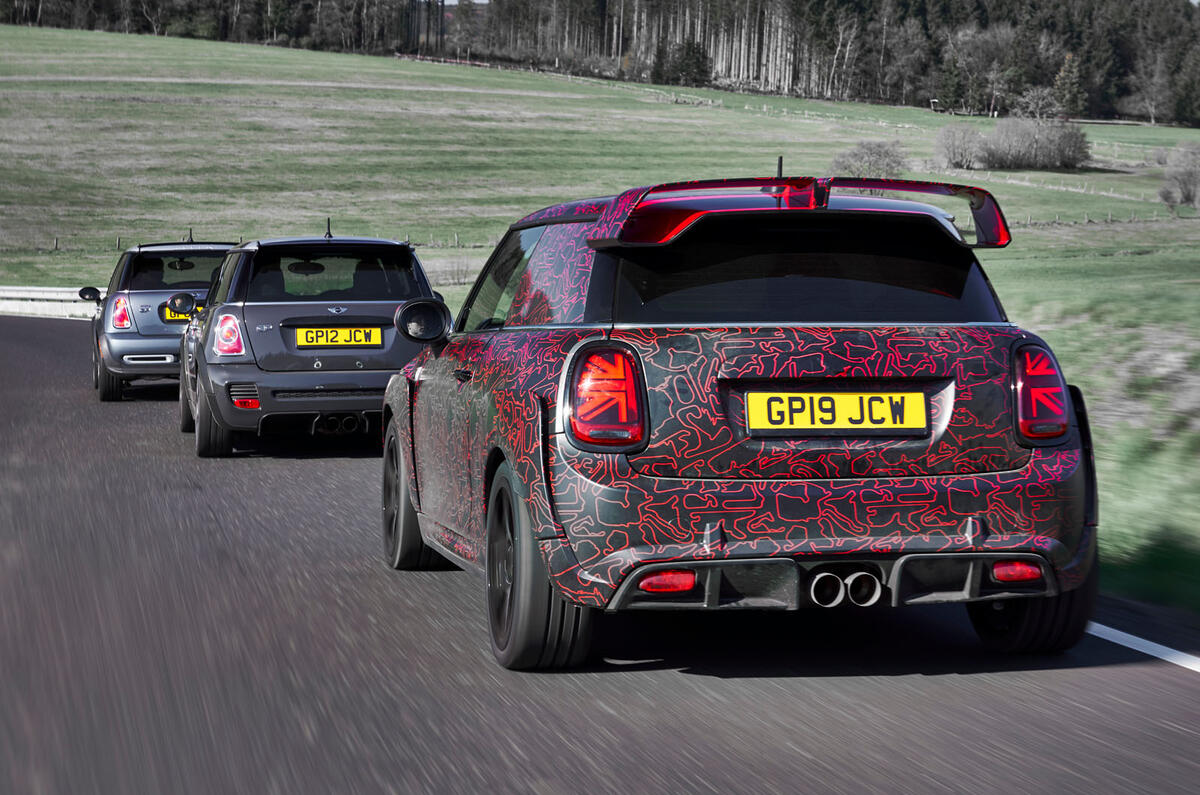Mini John Cooper Works GP 2020 prototype official images - Nring rear
