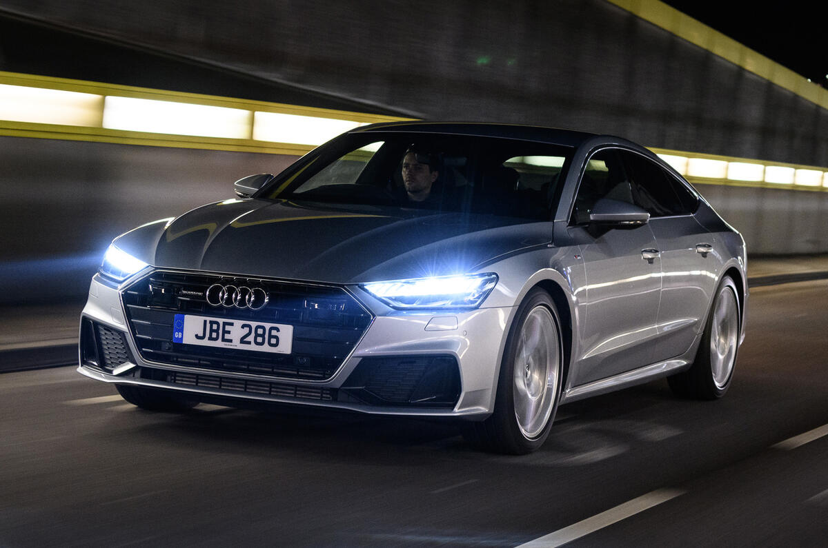 96 nearly new buying guide Audi A7 night front 96 nearly new buying guide Audi A7 night front