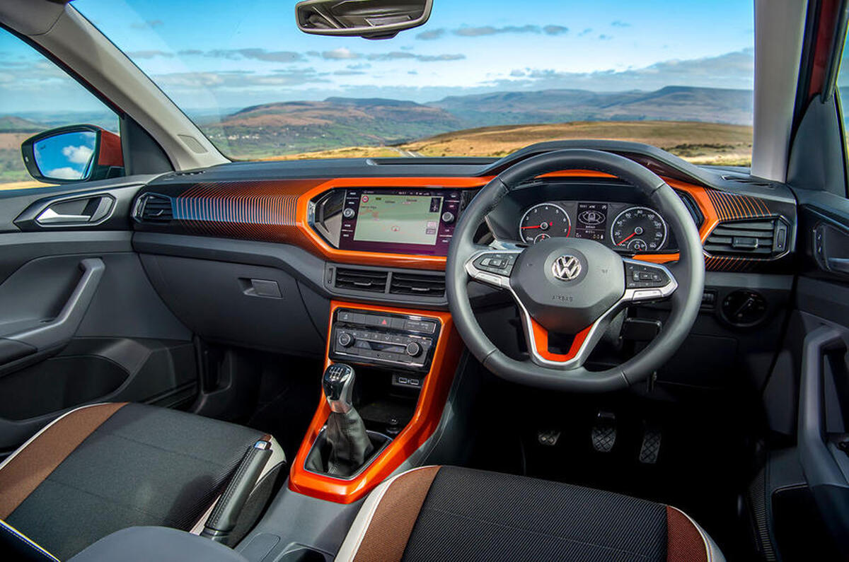 96 nearly new buying guide VW T Cross interior 96 nearly new buying guide VW T Cross interior