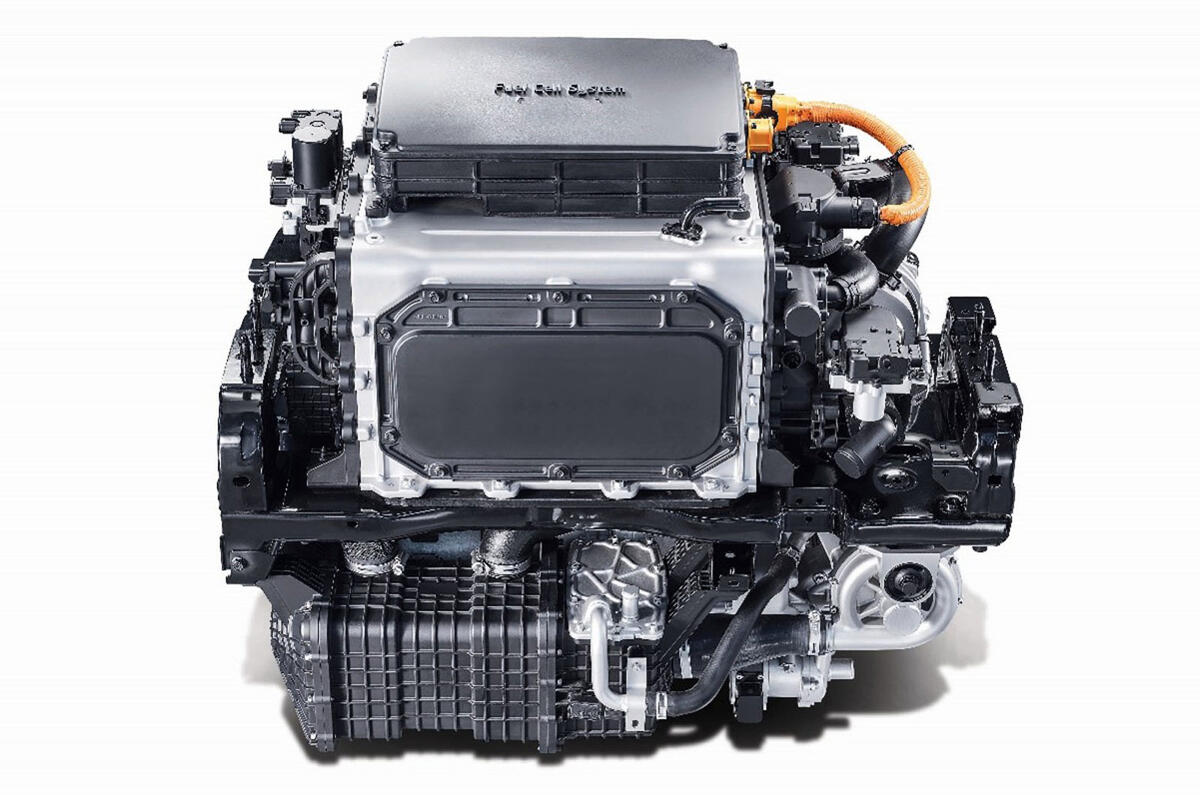 Hyundai nexo motor - front Hyundai nexo motor - front