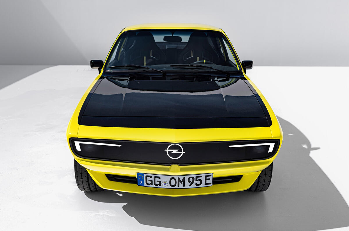 96 opel manta elektromod 2021 official images edit static bonnet