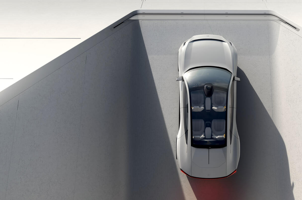 Polestar Precept concept official images - static aerial Polestar Precept concept official images - static aerial