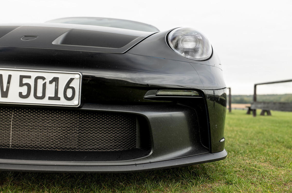 Porsche 911 GT3 2021 passenger ride - front end Porsche 911 GT3 2021 passenger ride - front end