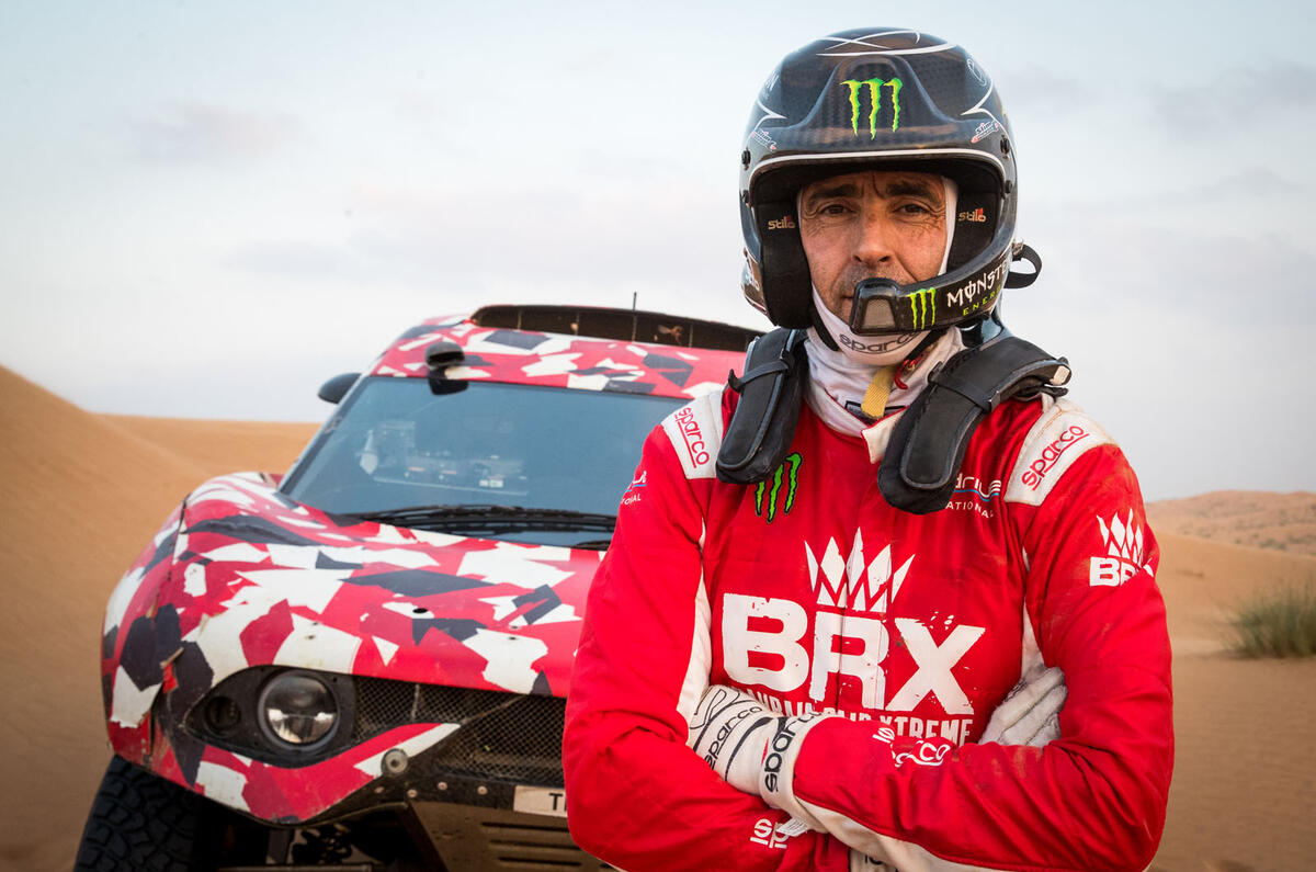 Prodrive BRX T1 in the desert - Loeb Prodrive BRX T1 in the desert - Loeb