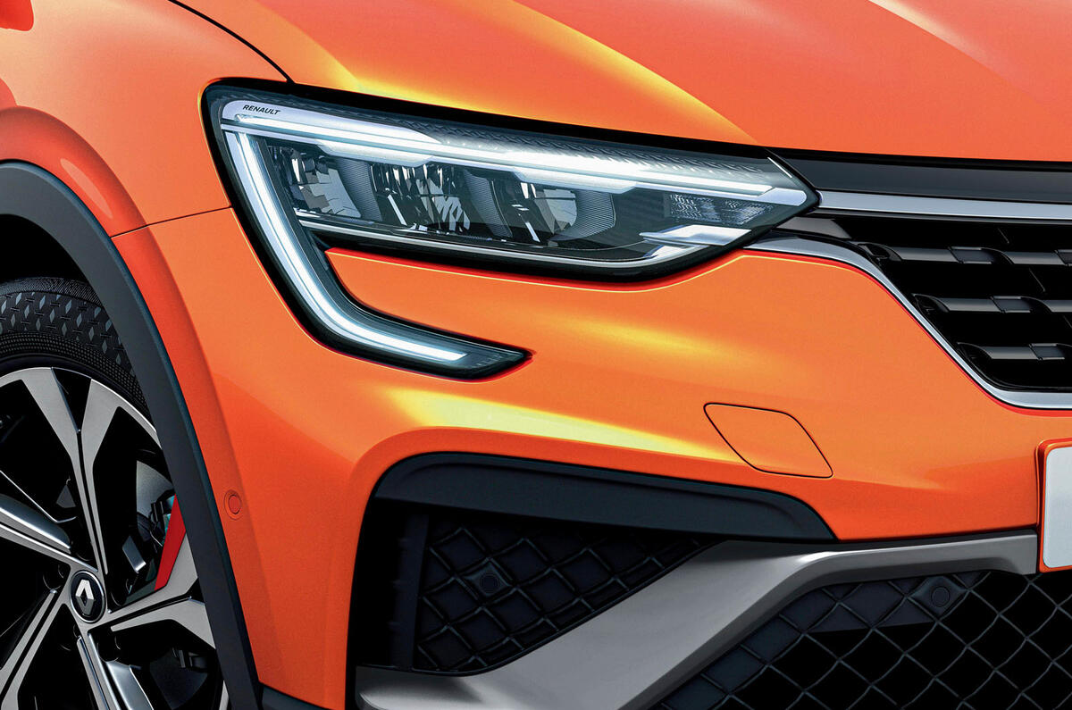 2021 Renault Arkana official European images - headlights 2021 Renault Arkana official European images - headlights