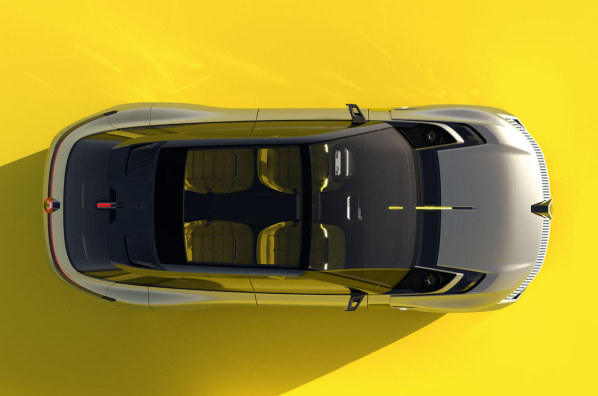 Renault Morphoz concept official studio images - aerial Renault Morphoz concept official studio images - aerial