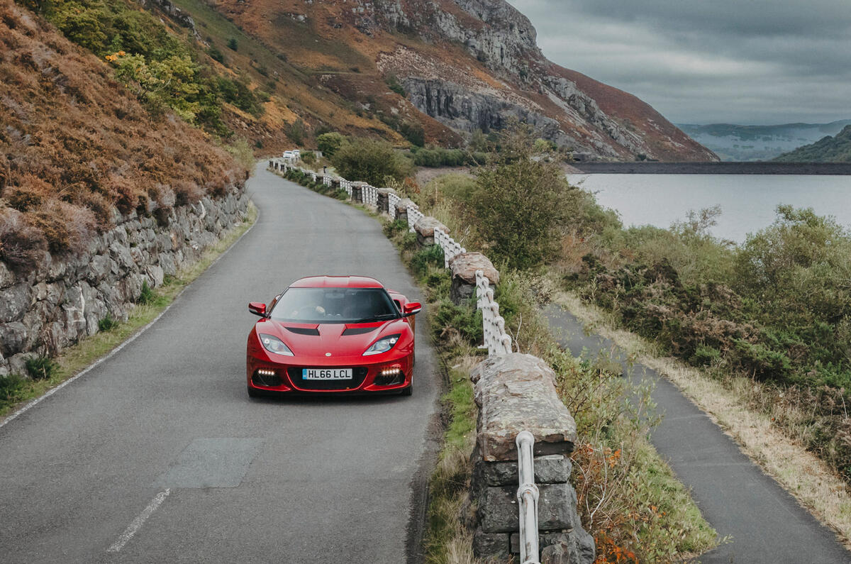 96 road testers cars of 2021 Lotus Evora front