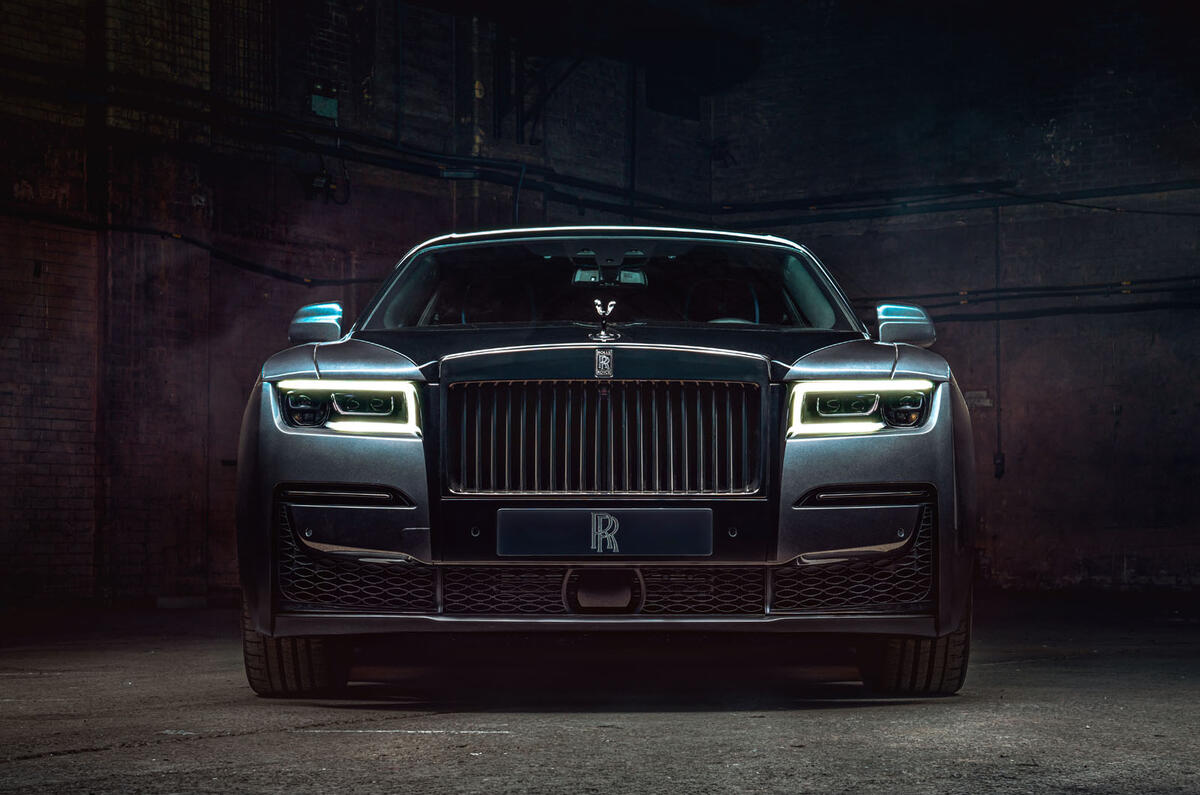 96 Rolls Ghost black badge 2021 official images nose 96 Rolls Ghost black badge 2021 official images nose