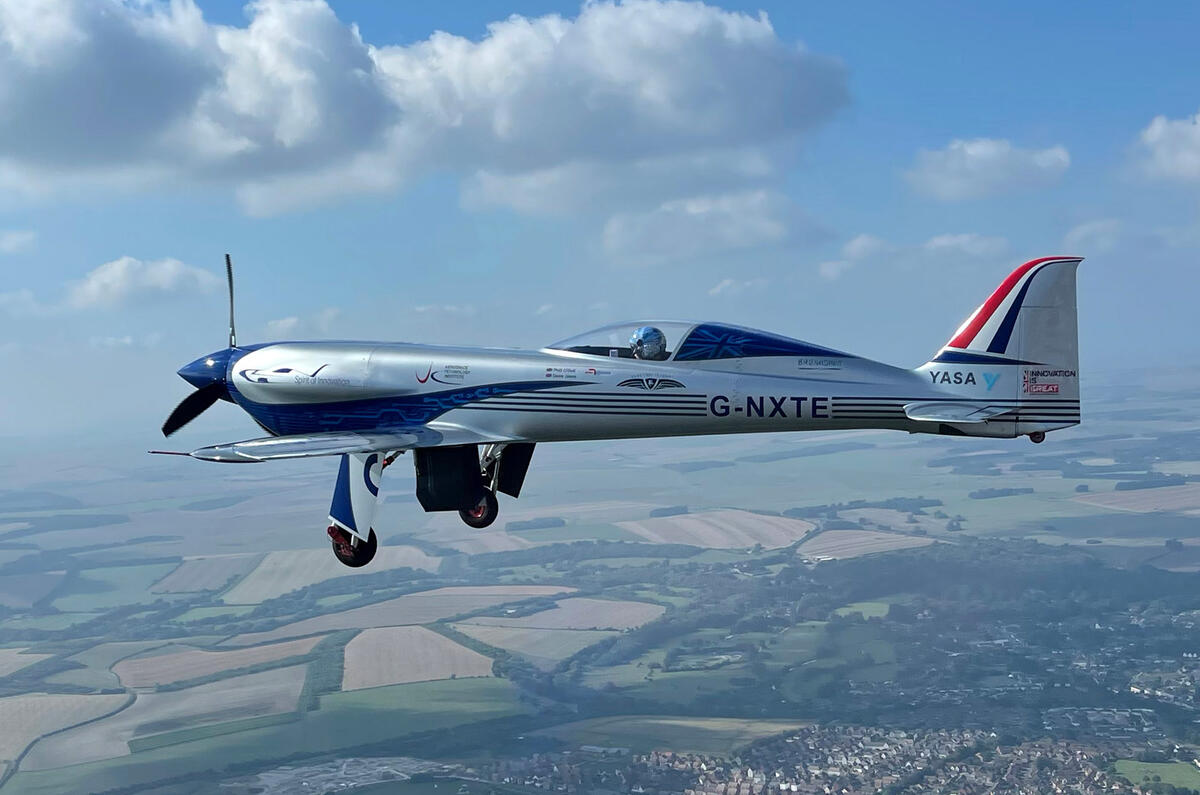 96 Rolls Royce electric plane record 2021 in air
