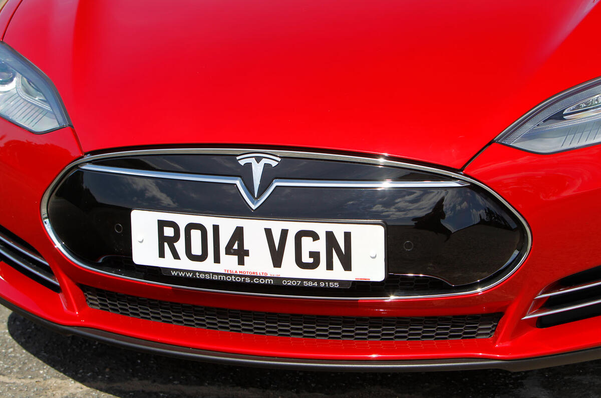 Tesla Model S road test rewind - nose Tesla Model S road test rewind - nose