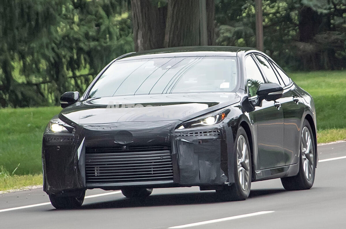 2020 Toyota Mirai prototype 2020 Toyota Mirai prototype