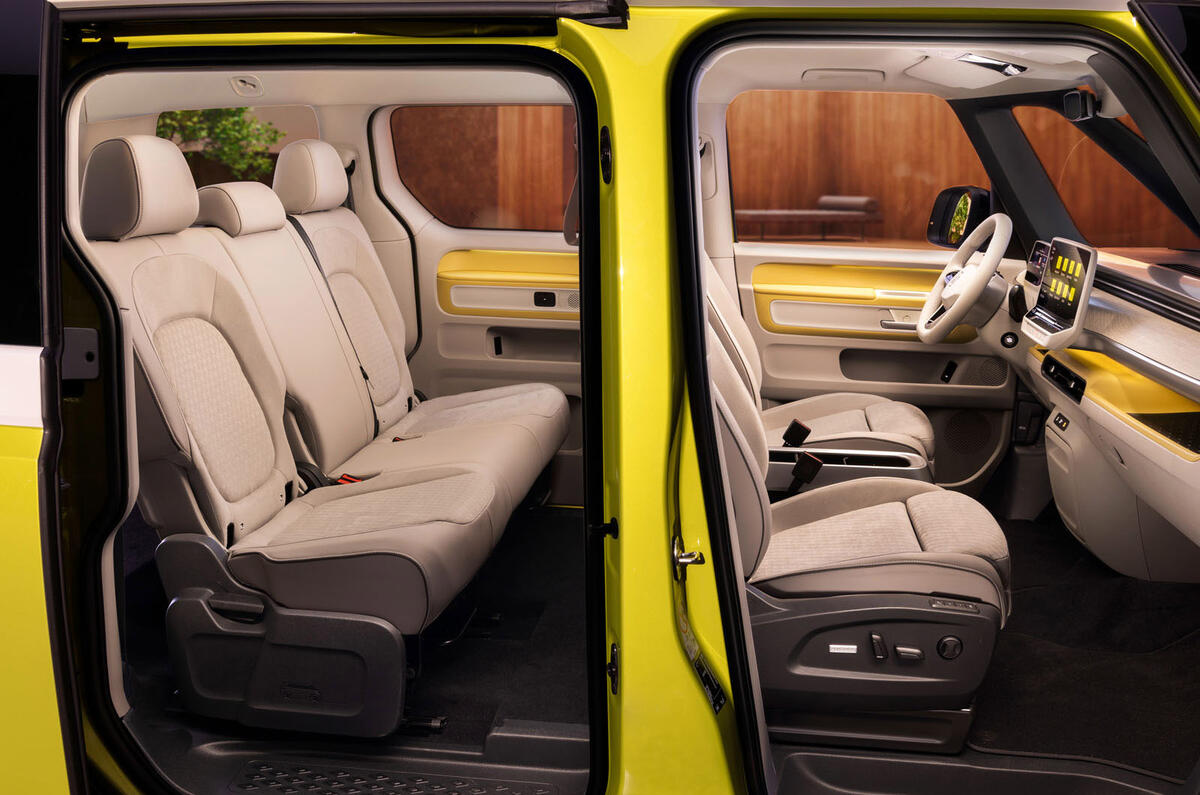 96 VW ID Buzz 2022 official reveal interior 96 VW ID Buzz 2022 official reveal interior