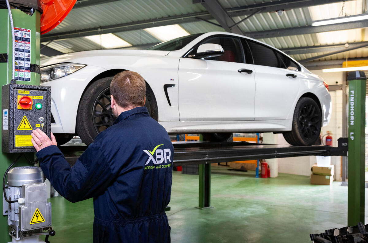 X8R improved vehicle parts - garage