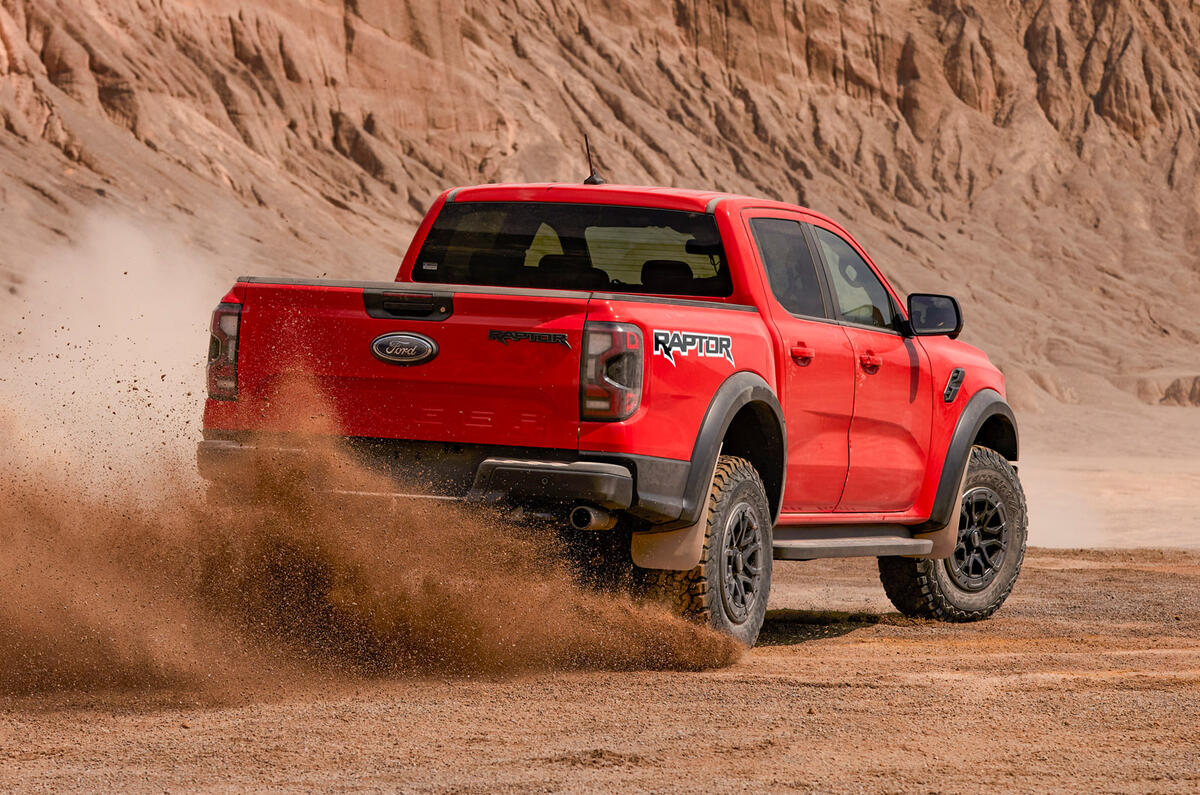 97 2022 Ford Ranger Raptor official reveal rear 97 2022 Ford Ranger Raptor official reveal rear