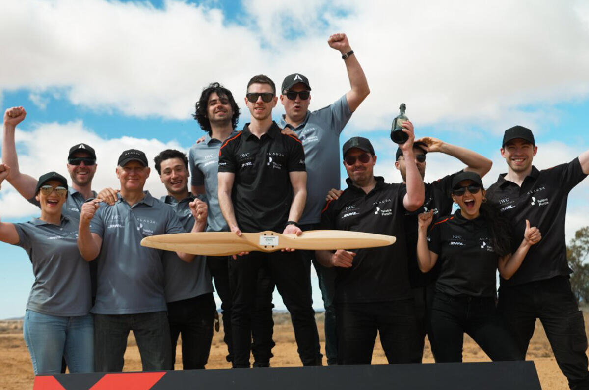 97 Airspeeder first racing official images winner