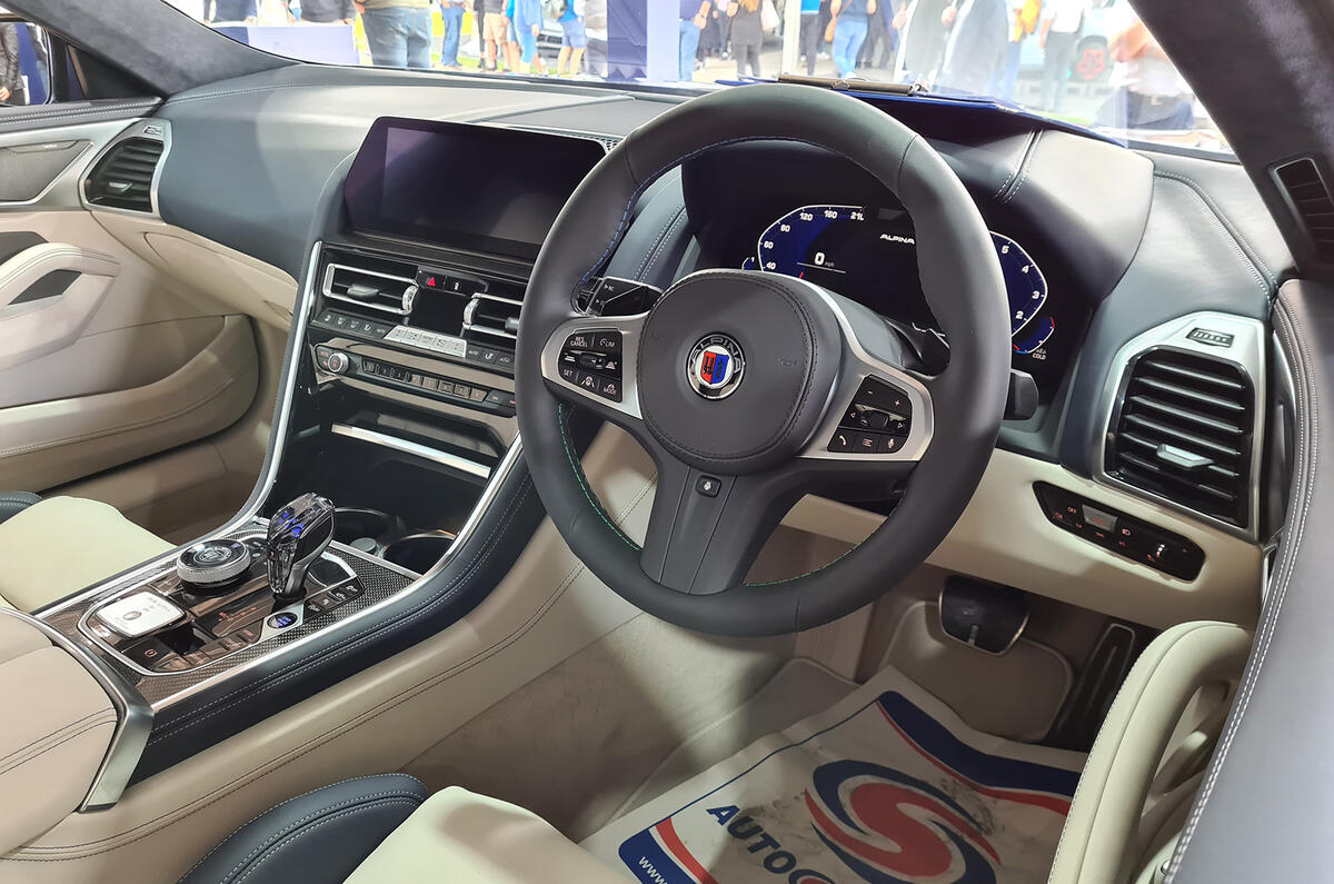 97 Alpina B8 Gran Coupe Goodwood interior 97 Alpina B8 Gran Coupe Goodwood interior