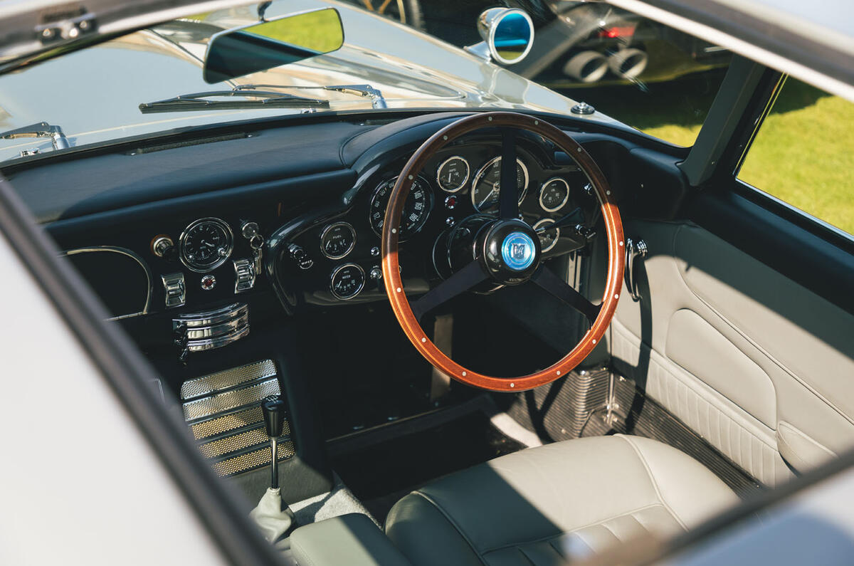 Aston Martin DB5 Goldfinger Continuation first customer car Aston Martin DB5 Goldfinger Continuation first customer car