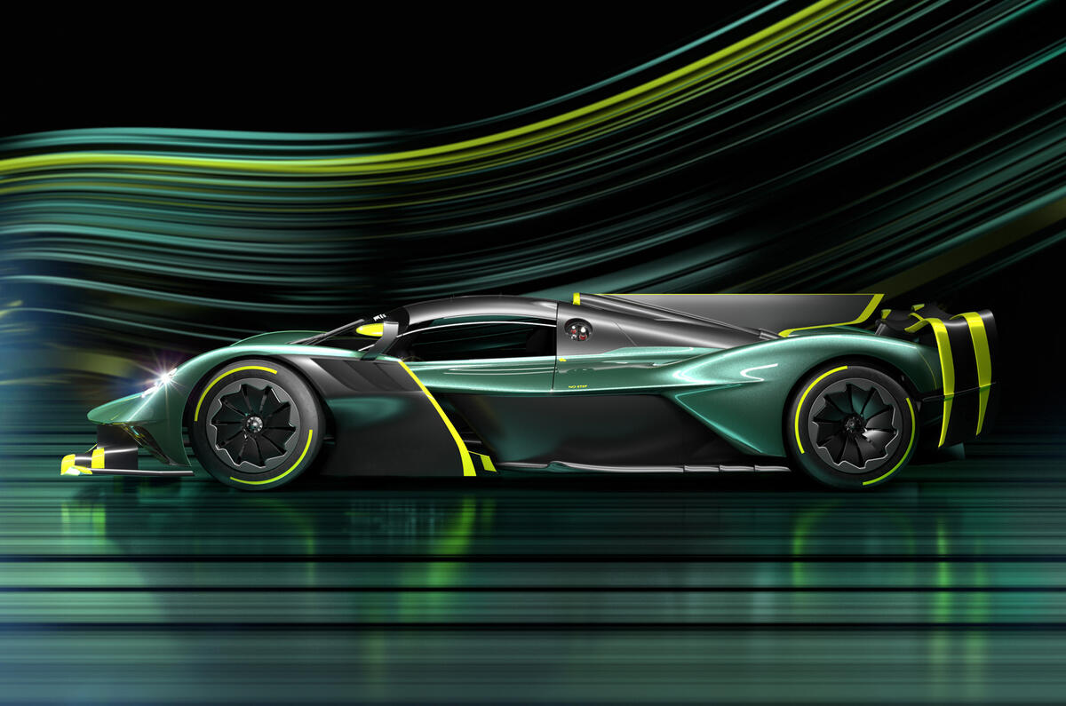 97 Aston Martin Valkyrie AMR Pro official reveal side 97 Aston Martin Valkyrie AMR Pro official reveal side