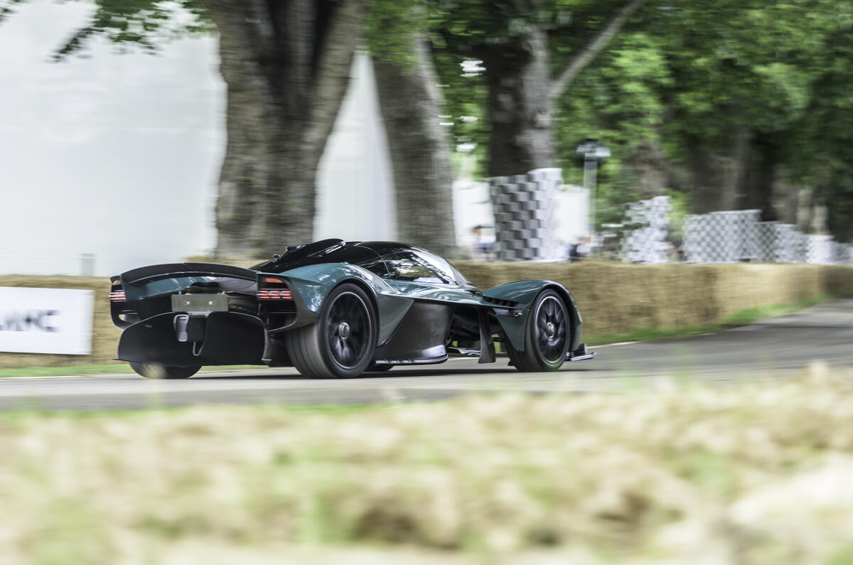 97 Aston Valkyrie 2021 Goodwood rear 97 Aston Valkyrie 2021 Goodwood rear