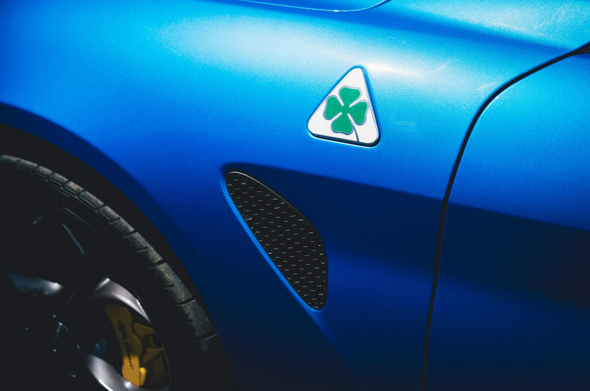 97 Autocar future classics final five 2022 giulia cloverleaf badge