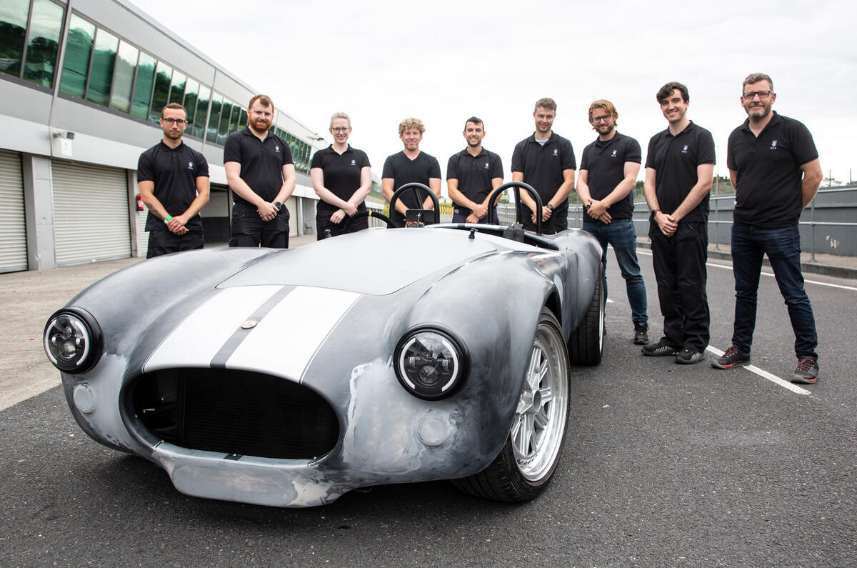 97 AVA Electric Cobra prototype feature team