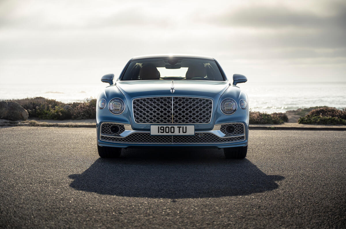 97 Bentley Flying Spur Mulliner official reveal nose