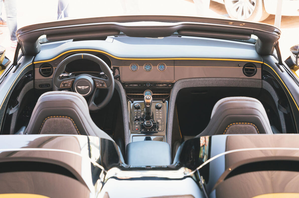 Bentley Mulliner Bacalar - interior Bentley Mulliner Bacalar - interior