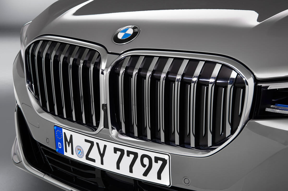 2019 BMW 7 Series official reveal - kidney grille