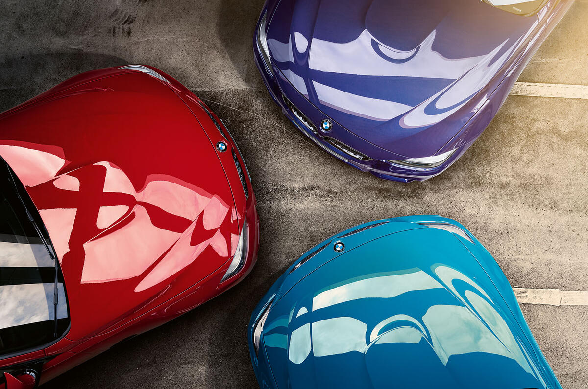 BMW M4 Edition M Heritage official press - colours