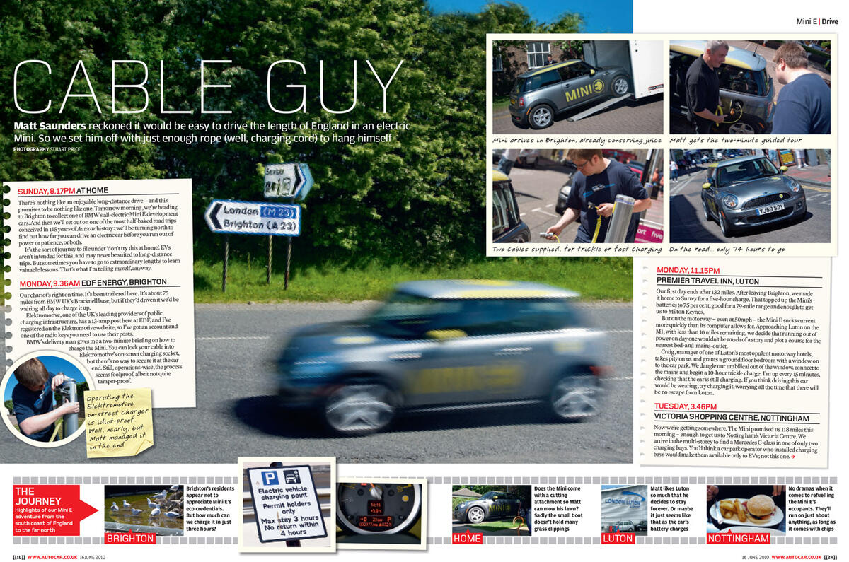 97 Brighton to Glasgow Kia EV6 Mini attempt