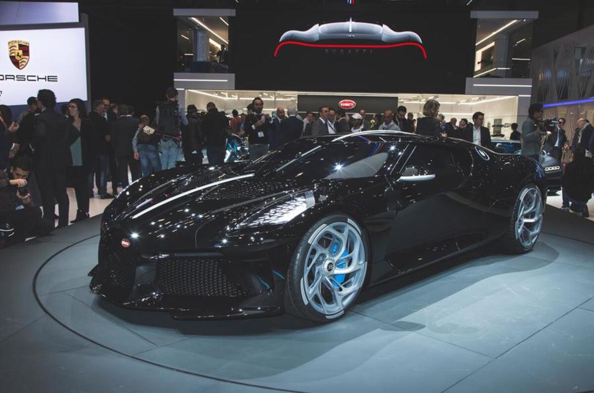 Bugatti La Voiture Noir reveal -  Bugatti La Voiture Noir reveal - front