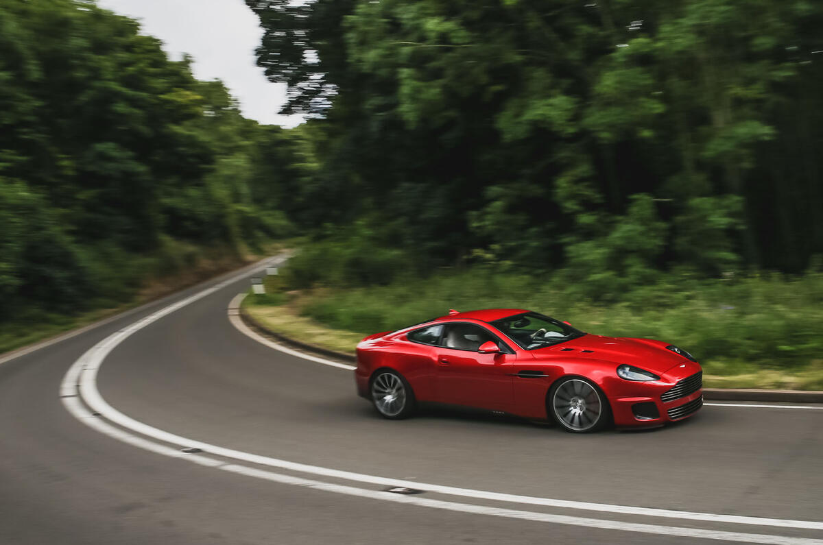 CALLUM Vanquish 25 production specification revealed - on the road side CALLUM Vanquish 25 production specification revealed - on the road side