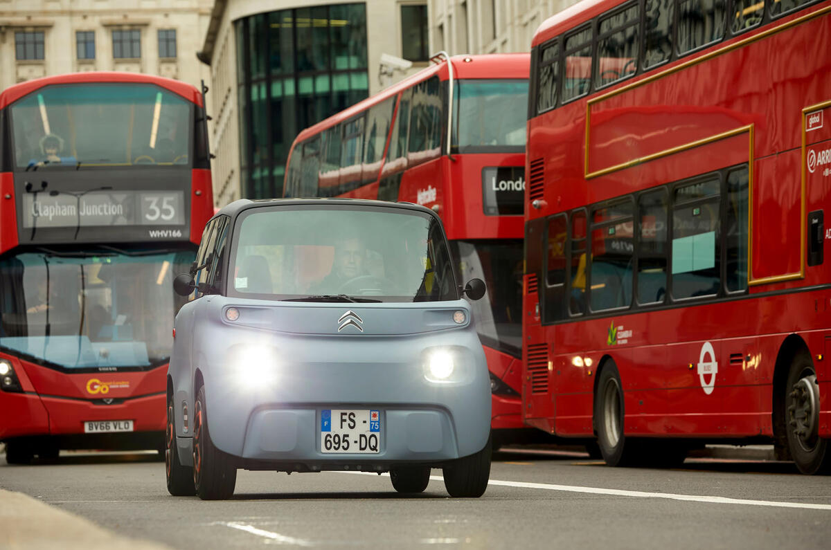Citroen Ami (LHD) 2020 UK first drive review - busses