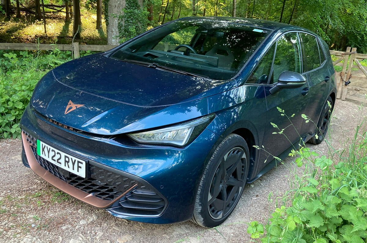 97 cupra born front quarter