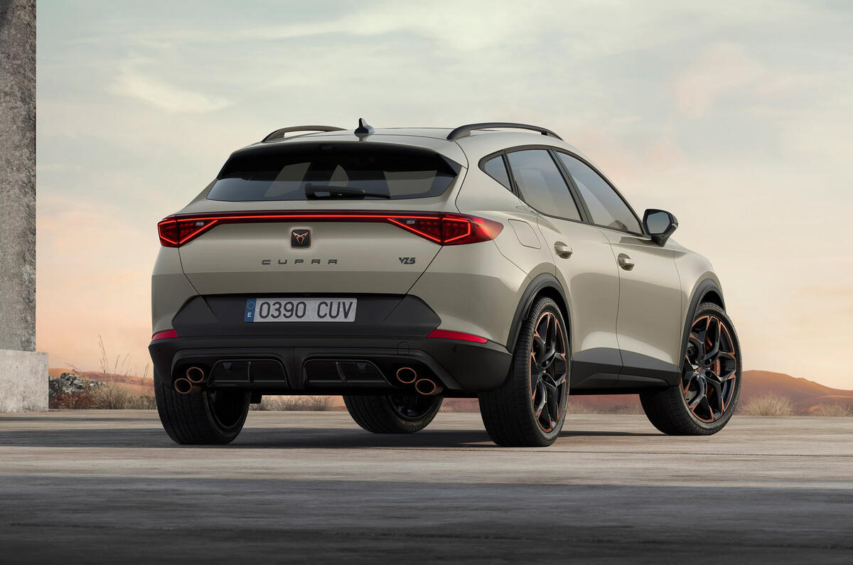 97 Cupra Formentor VZ5 2021 official images static rear