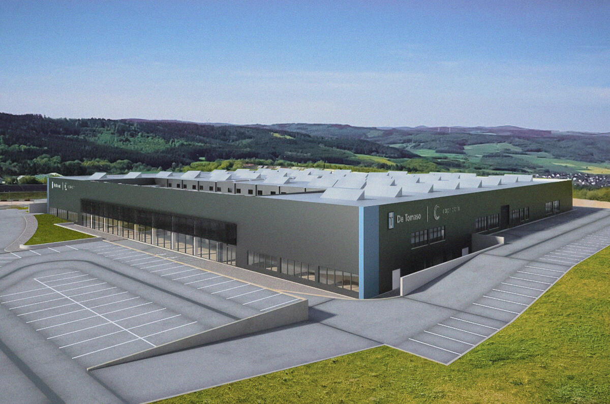 97 De Tomaso x capricorn   Nurburgring Facility 2