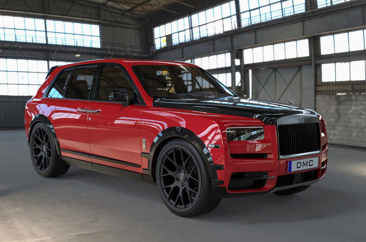 97 DMC Rolls Royce Cullinan side front angle 97 DMC Rolls Royce Cullinan side front angle