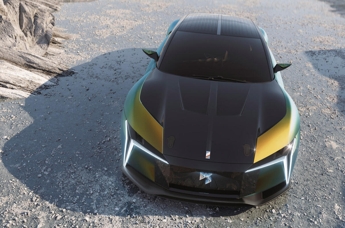 97 DS Tense Performance concept 2022 nose 97 DS Tense Performance concept 2022 nose
