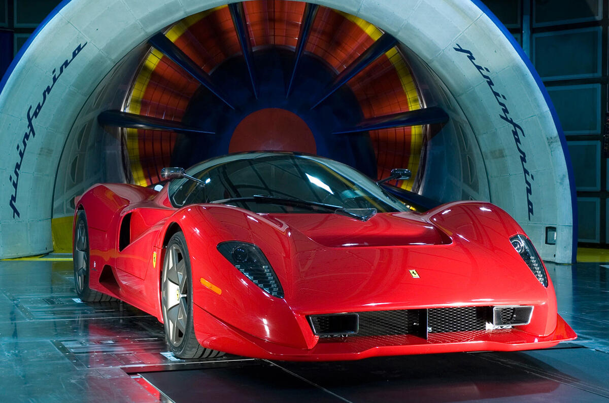 97 ferrari p45 front quarter wind tunnel