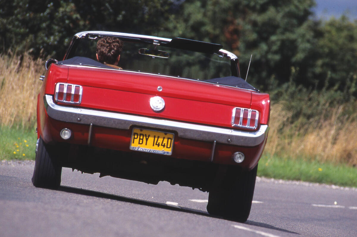 97 Ford Mustang 1964 greatest road tests rear 97 Ford Mustang 1964 greatest road tests rear