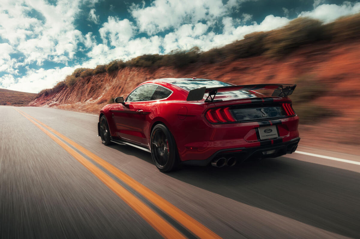 Ford Shelby Mustang GT500 official reveal - hero rear
