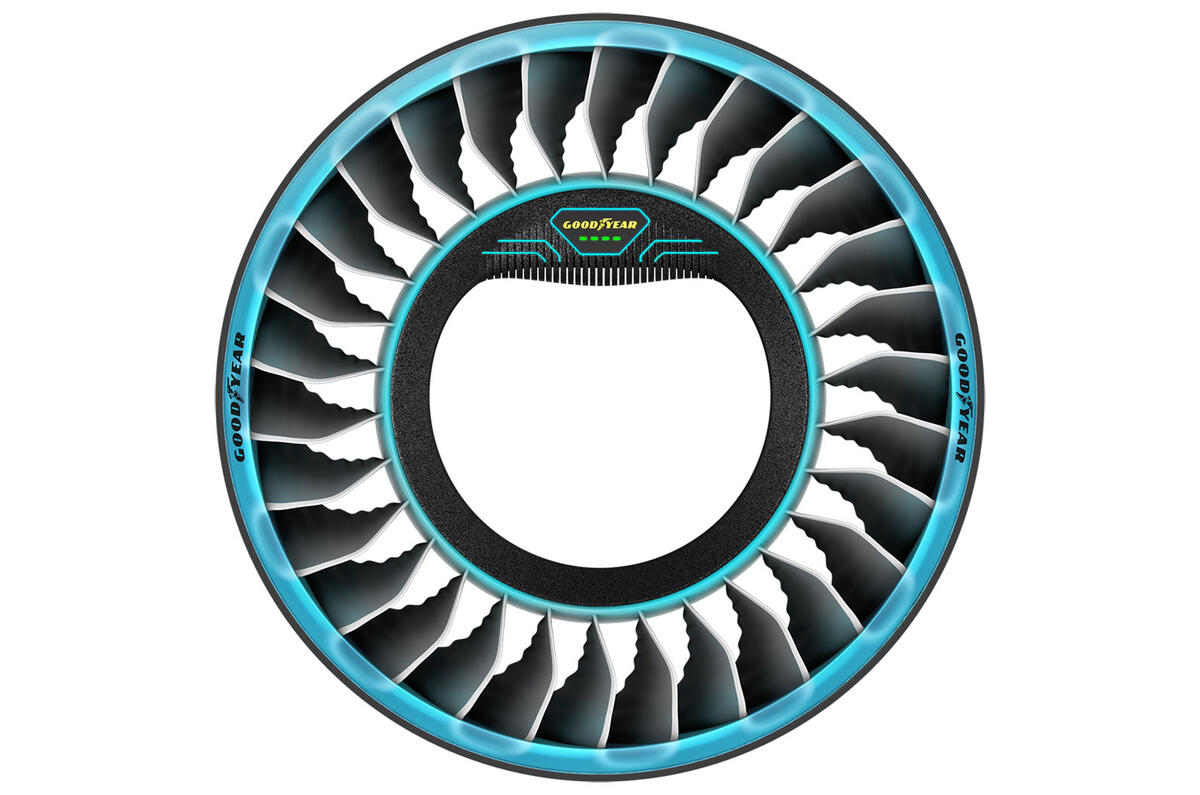 Goodyear Aero levitating tyre concept official press - 3