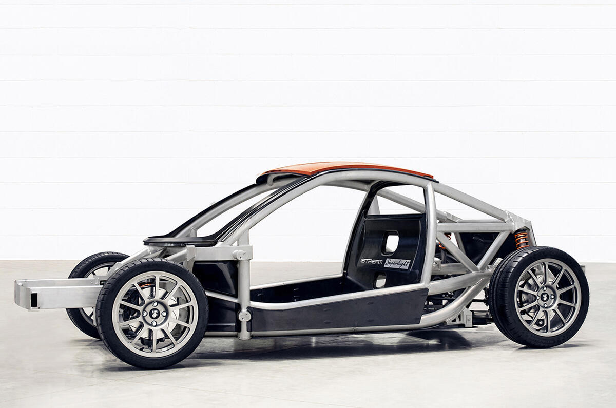 97 gordon murray istream chassis side view