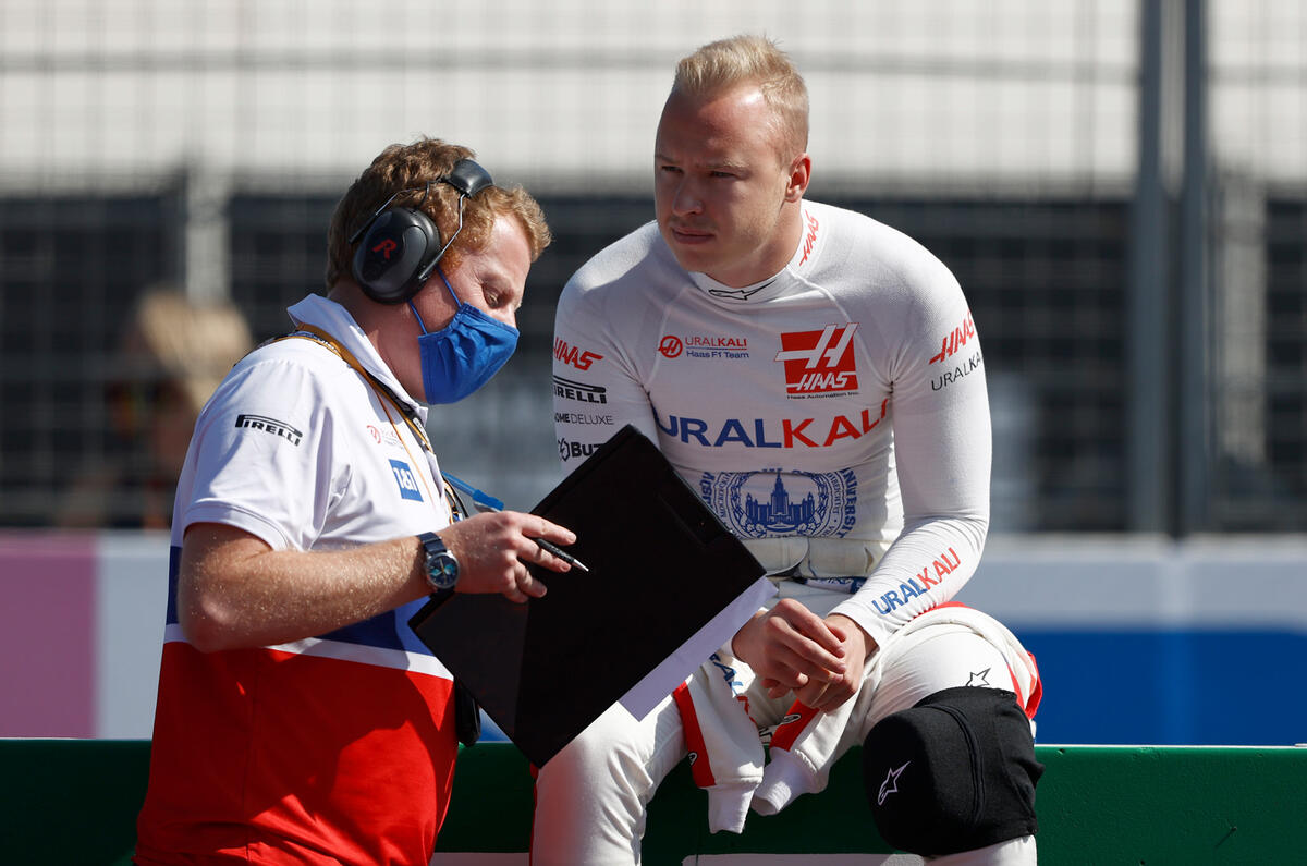 97 Gunther Steiner Haas interview 2021 Mazepin