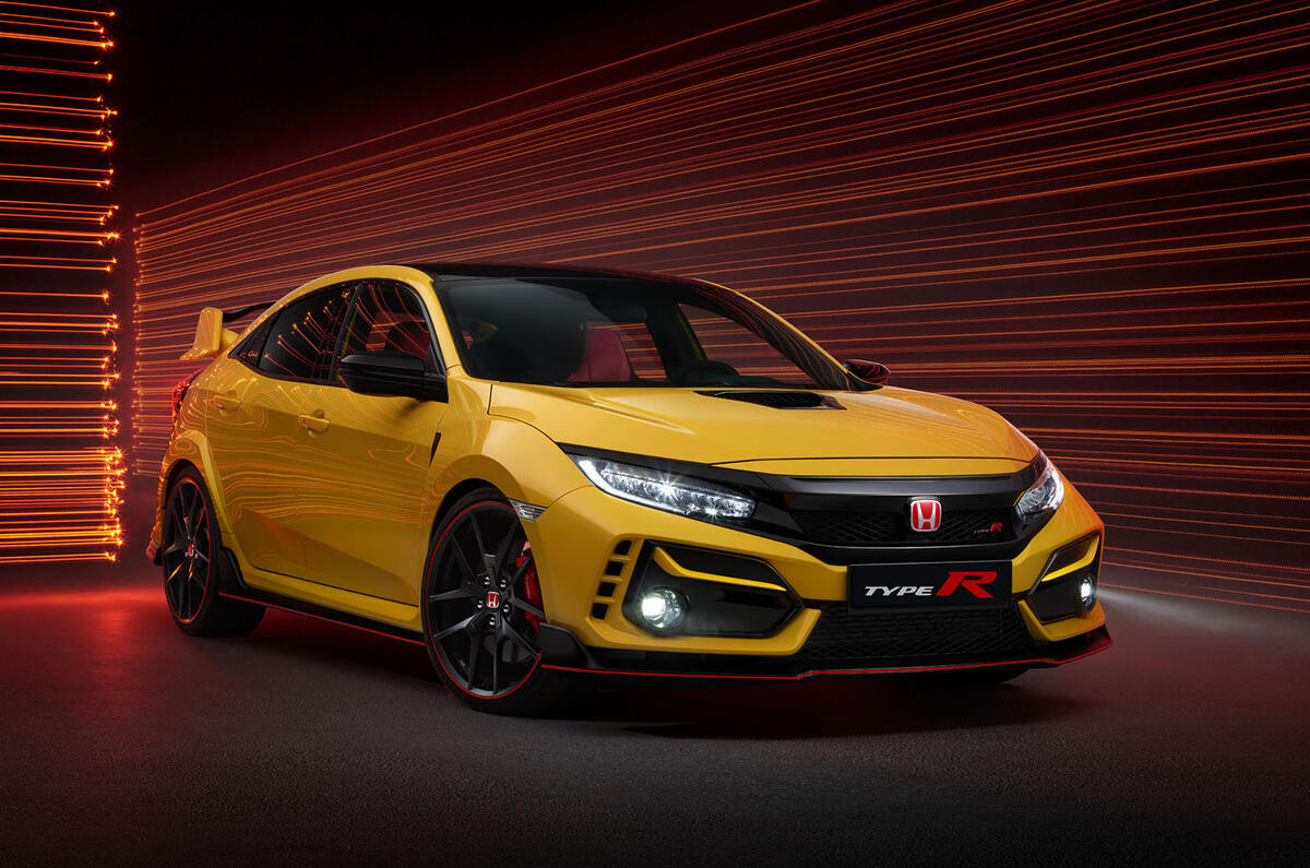 Honda Civic Type R limited edition 2020 official press photos - front Honda Civic Type R limited edition 2020 official press photos - front