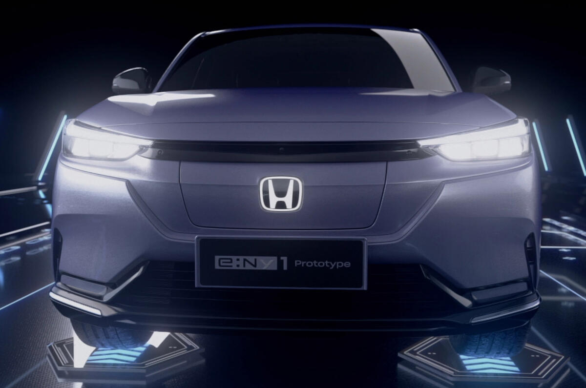 97 Honda eNy1 concept nose 97 Honda eNy1 concept nose