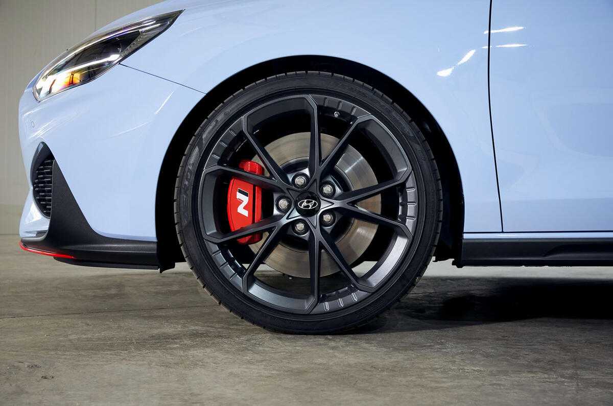 Hyundai i30 N 2020 facelift official images - alloy wheels Hyundai i30 N 2020 facelift official images - alloy wheels